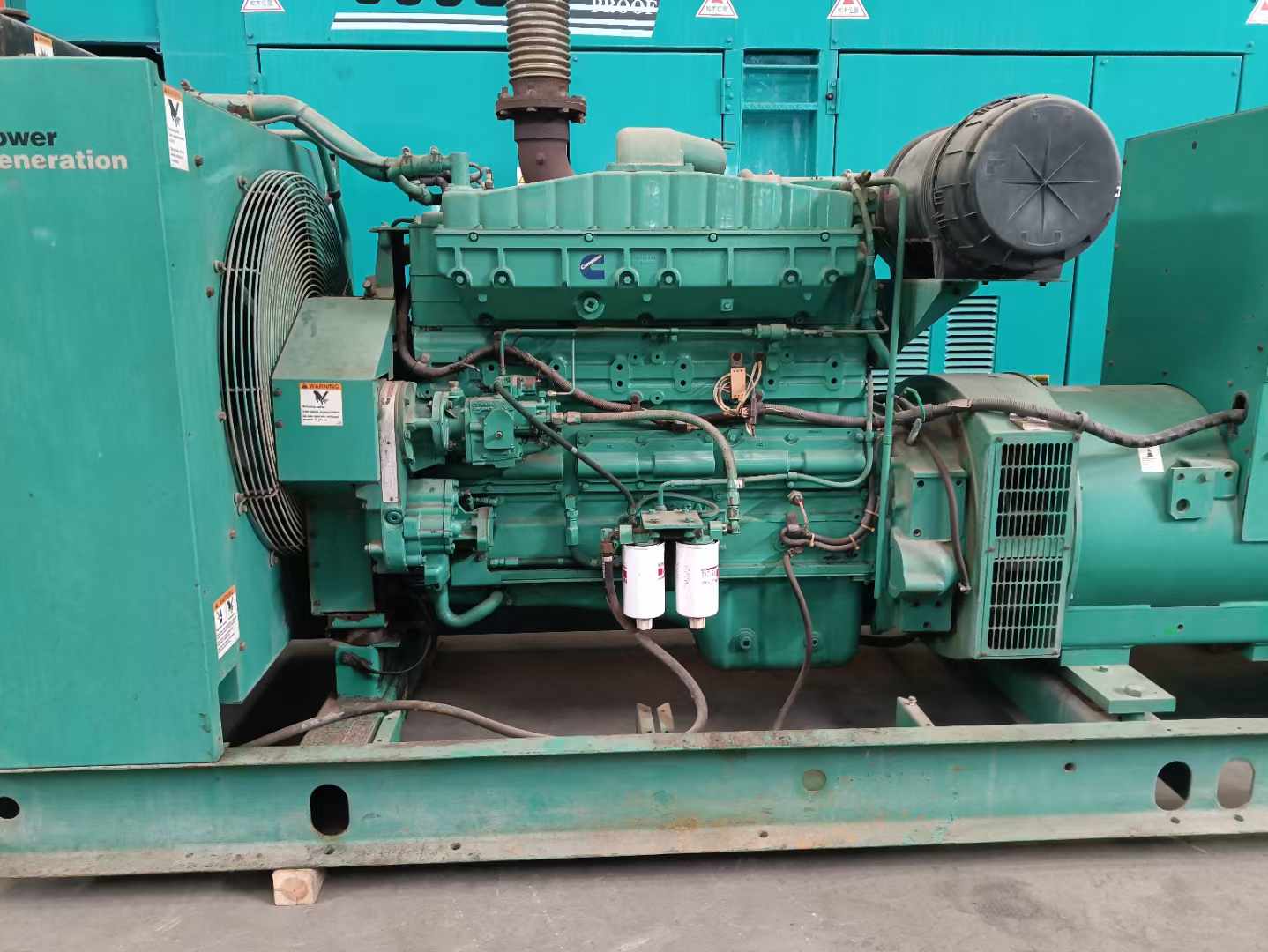 扎囊过载会对 600kW 柴油发电机组造成哪些损害?
